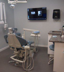 Treatment room at Comfort First Family Dental who accept patients from Seven Corners VA.